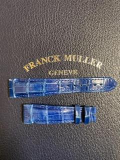 20mm  フランクミュラー 純正 ベルト スカイブルー ストラップ ユーズド 20mm フランクミュラー 純正 ベルト スカイブルー ストラップ