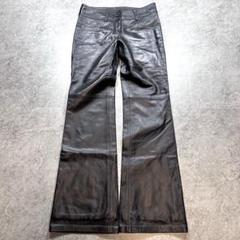 y2k BPN レースアップフレアパンツフリンジお兄系平成v系archive 00s【NORTHBEACH】レザーフレアパンツ/Y2K V系 グランジ お兄系
