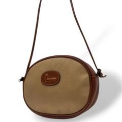 美品　ランセル　ショルダーバッグ　サコッシュ　茶　斜め掛け　LANCEL　T6
