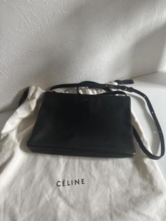 CELINE 希少 トリオ ラージ 黒 ショルダー 保存袋 - メルカリ