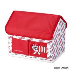 リンネル5月号付録 リサラーソン マイキーのハウス型収納BOX