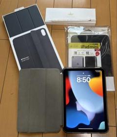【純正ケース、タッチペンセット】iPad mini 第6世代 シルバー GPS