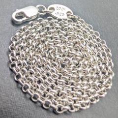 【silver925】　ロールチェーン　60㎝