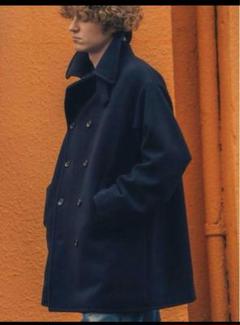 a.presse アプレッセ Pコート 2 ウール ネイビー A.PRESSE -Pea Coat- | twelve blog