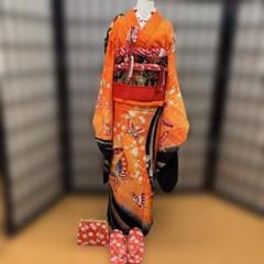 新品　7歳　七五三　フルセット 七五三 着物 7歳女の子用 フルセット(正絹) 通販－京都室町st．