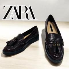 2025年最新】zara厚底ローファーの人気アイテム - メルカリ
