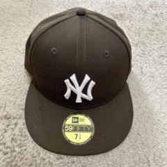 NEWERA ニューエラ 59FIFTY 61.5cm ブラウン