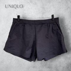 【UNIQLO ユニクロ】　ウルトラストレッチ　ショートパンツ　ブラック　黒