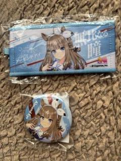 未開封】ラインクラフト ウマ娘 公式グリッター缶バッジ（3rd
