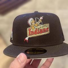 7 1/4 INDIANS インディアンス NEWERA CAP キャップ 楽天市場】ニューエラ インディアンス 7 5/8の通販