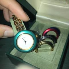 gucci グッチ チェンジベゼル レディース腕時計 11/12.2 鑑定済