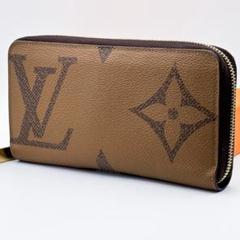 【超美品】ルイヴィトン ジッピーウォレット モノグラムジャイアントリバース