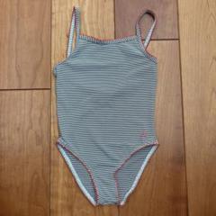 PETIT BATEAU ストライプ水着 5歳　108センチ