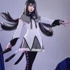 まどマギ　悪魔ほむら　コスプレ　XLサイズ 叛逆の物語 悪魔ほむら コスプレ衣装 ウィッグ 靴 魔法少女