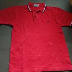 FRED PERRY 赤 ポロシャツ Mサイズ