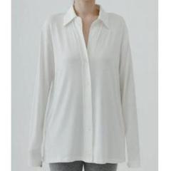 yo biotop・Silk jersey collar shirt BIOTOP(ビオトープ) / WOMENS【yo BIOTOP Lingerie】Silk jersey