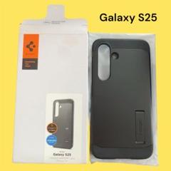 Spigen Galaxy S25 ケース MagSafe対応 マットブラック