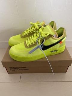 Off-White × NIKE AIR FORCE 1 VOLT ボルト