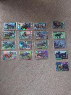 サラブレッドホースコレクション第2Rの12枚　第1Rのカード5枚　合計17枚
