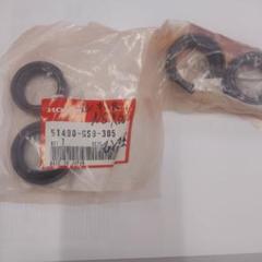 ホンダ純正 NSR50 Fフォークシール、ELFオイル セット 新品