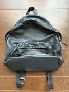 美品　レザー製 黒 リュック・バックパック