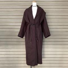 未使用 リエンダ ビッグショールカラー ロングガウンコート