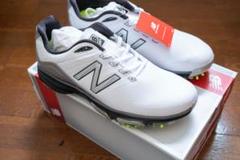 Newbalance ホワイト スニーカー スパイク