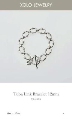XOLO ショロ　ブレスレットTuba Link Bracelet 12mm Tuba Link Bracelet 12mm – XOLO JEWELRY
