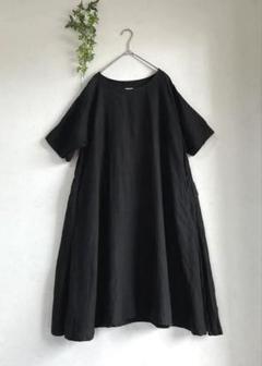 IDEE POOLいろいろの服　リネンワイドワンピース　皆川明　無印良品　麻