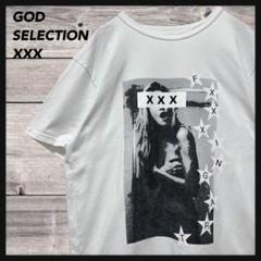 y07【希少】ゴッドセレクションXXX ビッグプリント Tシャツ 入手困難 人気