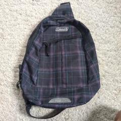 old coleman コールマン　オレンジ　メッセンジャーバッグ　古着　y2k old coleman コールマン 黄緑 メッセンジャーバッグ 古着 y2k