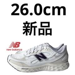 ニューバランス MARIS TT4 WHITE PURPLE 2E 26.0cm