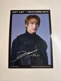 NCT ヘチャン 直筆サイン