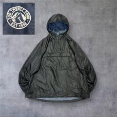 【201】TOGTWENTYFOURハーフジップジャケットロゴカーキ深緑2XL