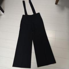 Theoryワイドスラックス　サスペンス付き　ブラック