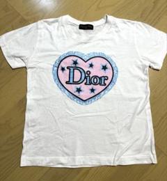 E9550◾️クリスチャンディオール花刺繍スタッズTシャツ