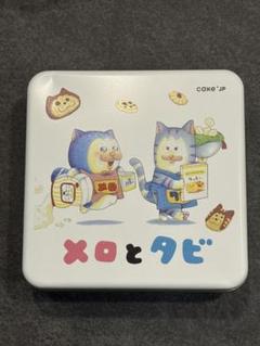 メロとタビ　にゃごや展　クッキー缶　まめきちまめこ