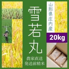 ✨新米✨雪若丸✨令和二年産✨✨山形県庄内産✨