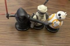 チョコエッグ スターウォーズ カイロレン レイ BB-8 フィギュア