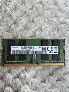 Samsung 16GB DDR4 2666Vメモリ