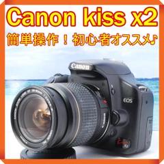【 開梱 設置?無料 】 Canon ✨かめしゃん様専用 人気カメラ✨ KissX2 デジカメ 一眼レフ - デジタルカメラ