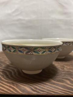 年中無休】 Y151 茶碗 十客 『平安桐鳳造』『仁清写菊菱文』『数 ...