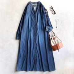 美品△アーバンリサーチ//ボリュームスリーブライトデニム
