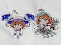 コンパス テスラ 連結 アクキー アクリルキーホルダー セット