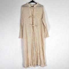 優れた品質 ベージュ CLANE】クラネ メッシュ編み レディース カーディガン トップス