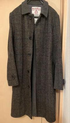 Harris Tweed ステンカラーコート vintage - メルカリ