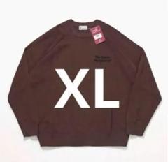 ennoy エンノイ ROUND NECK PULLOVER XL brown