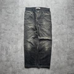 【W36 L32】00s levi's black リーバイス 505 569型 80s カナダ製 Levi'sリーバイス 631 先染め ブラック デニム