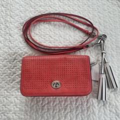 週末限定お値下げします！　COACH ミニショルダー　ターンロック