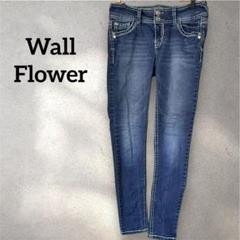 Wall Flower スキニーデニム ダークブルー レディース ボトムス 古着